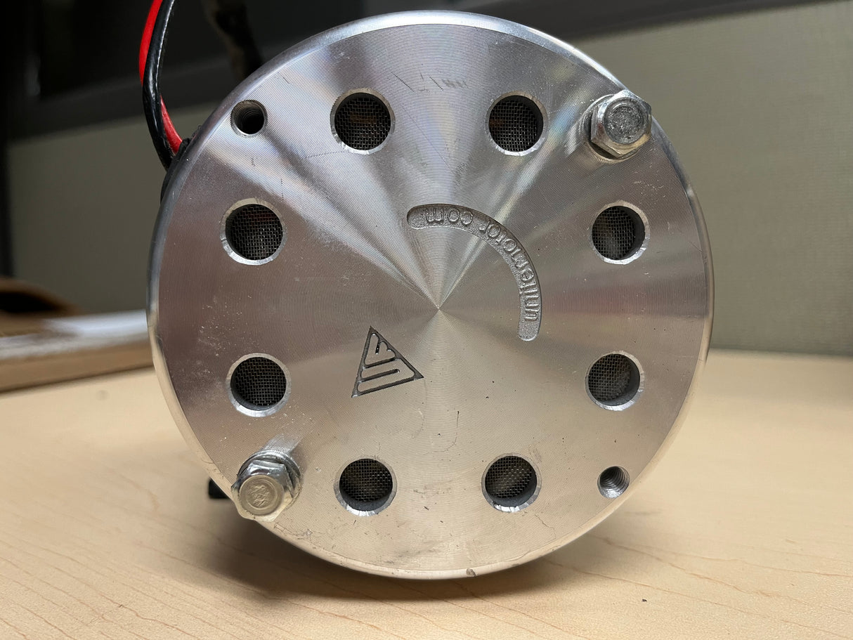 36 Volt 1000 Watt MY1020 Electric Motor with 11 Tooth 8 mm 05T Chain Sprocket & Bracket for Scooters, Bikes, & Go-Karts (Blemished)