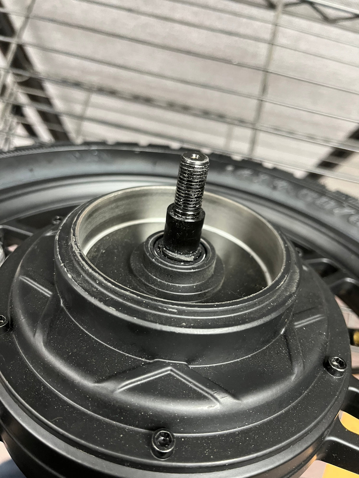 Rear Wheel with 350 Watt Hub Motor for the GOTRAX Astro Electric Scooter (Missing Brake)