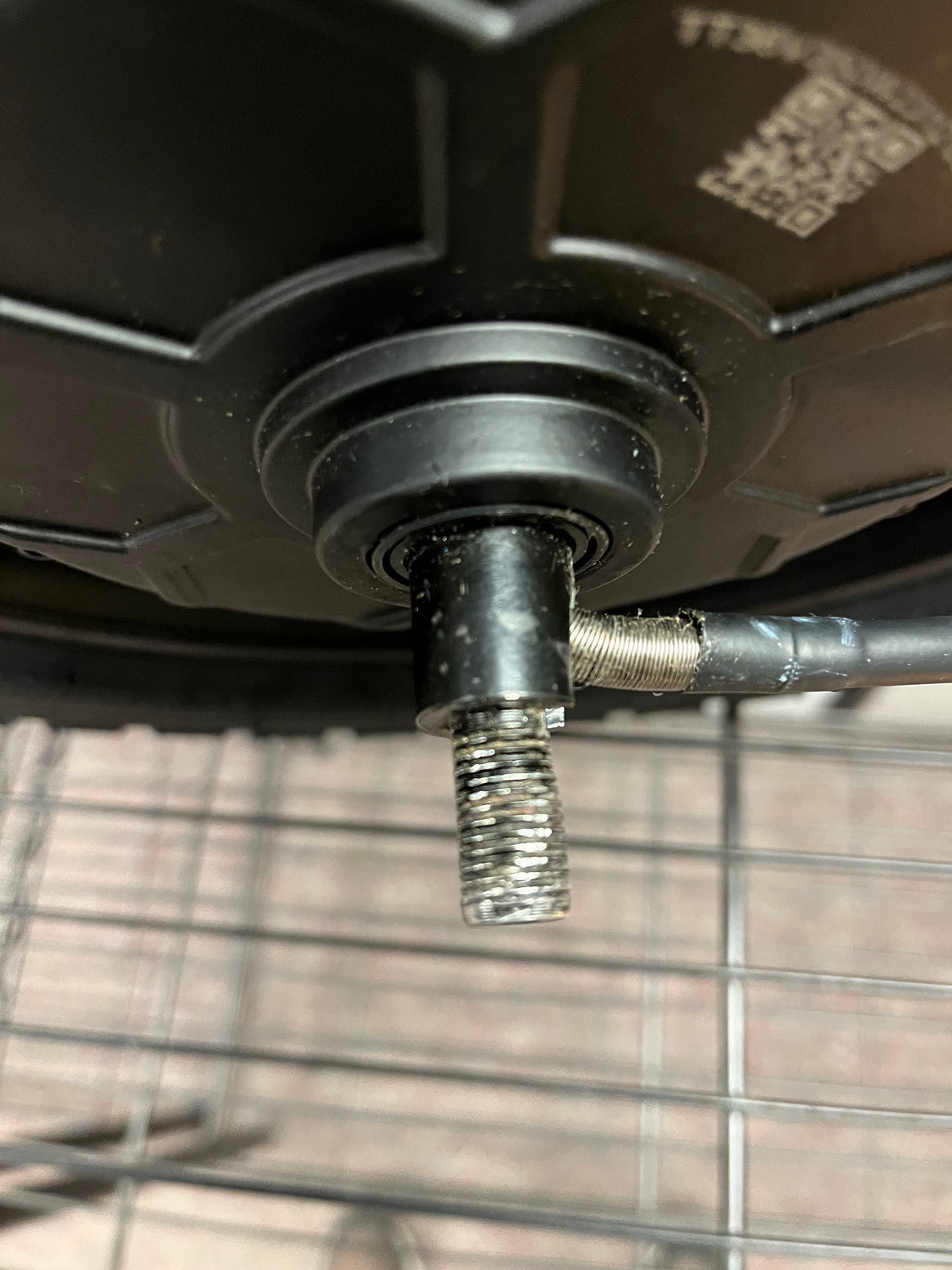 Rear Wheel with 350 Watt Hub Motor for the GOTRAX Astro Electric Scooter (Missing Brake)