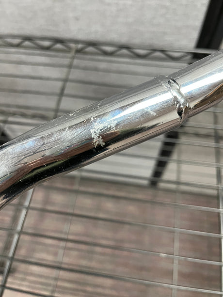 Black Short Performance Exhaust System for GY6 150cc Scooters & Go-Karts (Blemished)