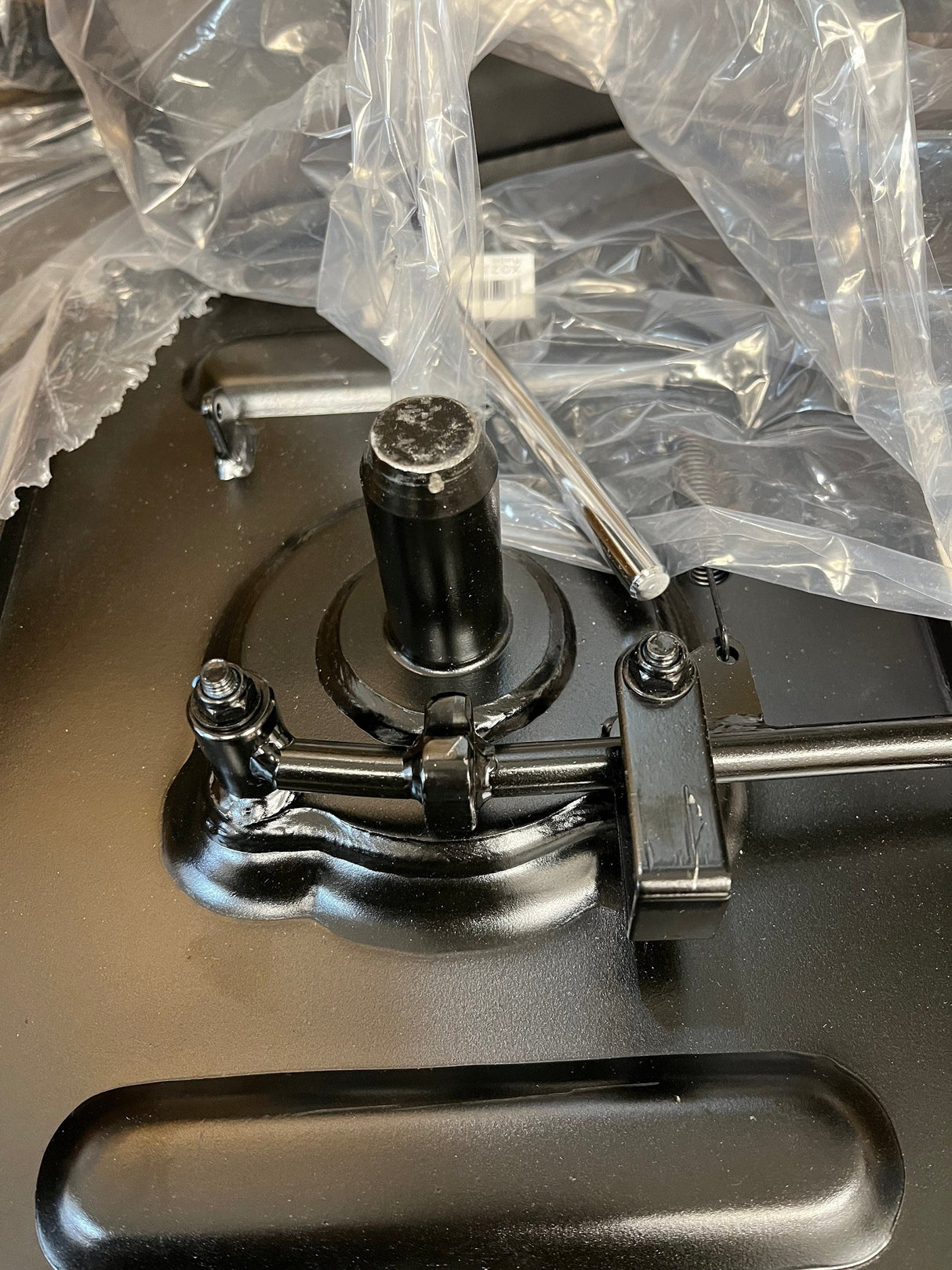 18"x18" Black Vinyl Hi-Back Seat Assembly for the Pride Victory 10 (SC610/SC710) & Pursuit (SC713) Scooters (Scratch and Dent)