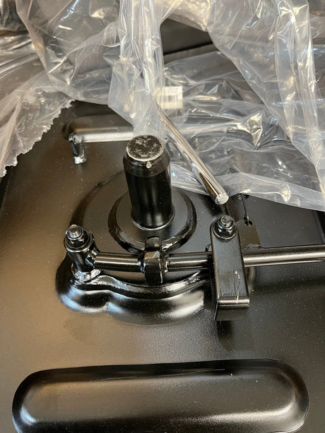 18"x18" Black Vinyl Hi-Back Seat Assembly for the Pride Victory 10 (SC610/SC710) & Pursuit (SC713) Scooters (Scratch and Dent)