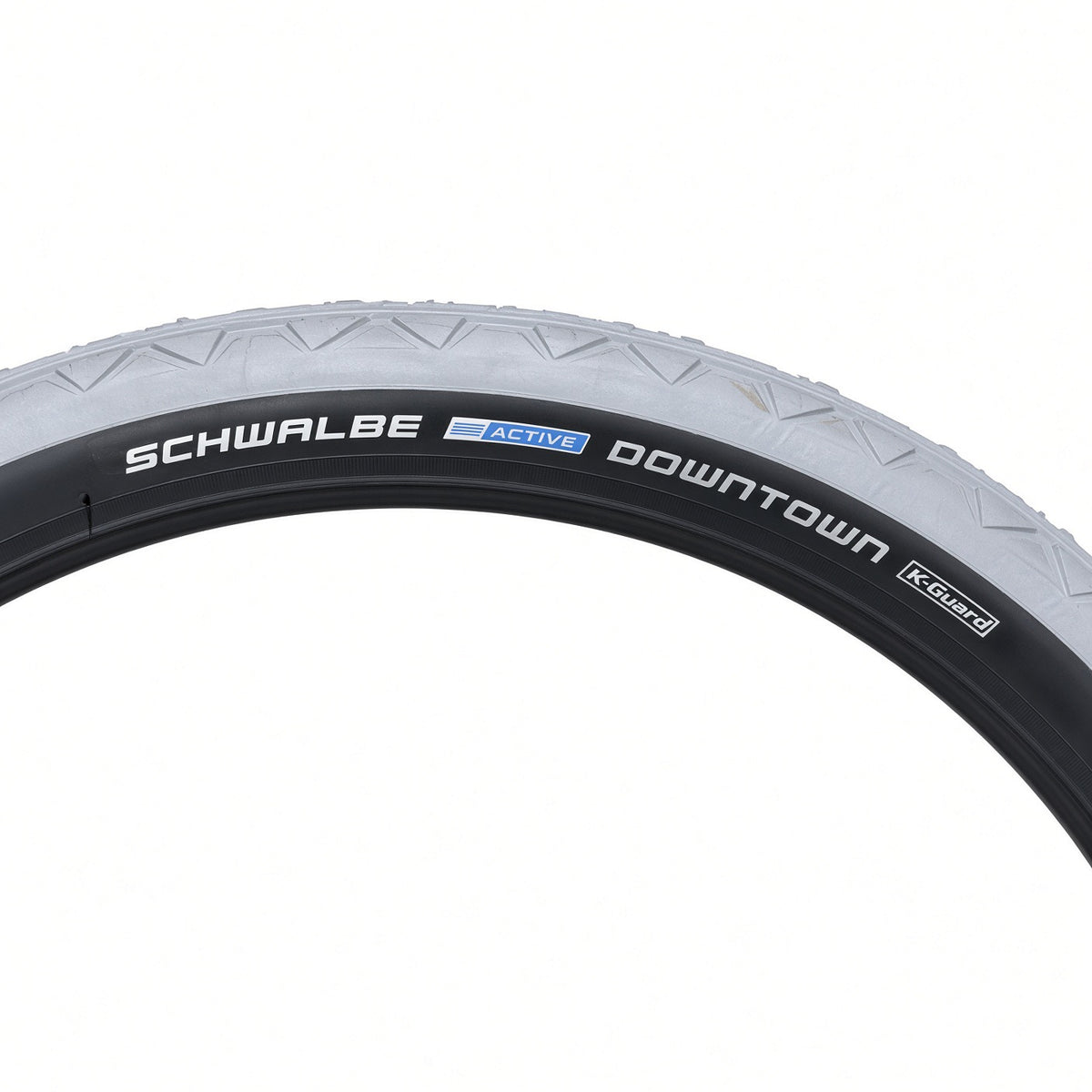 Schwalbe DownTown 24 inch wheelchair tire with smooth 2Grip hand-friendly sidewalls