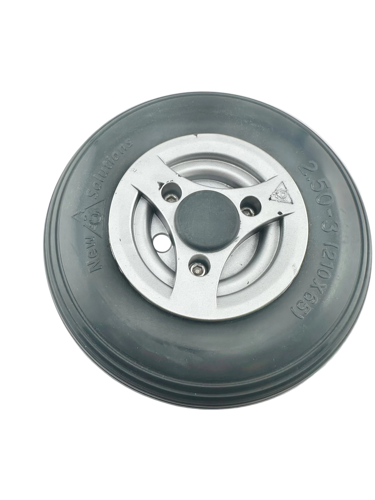 2.50-3 (210-65) Caster Wheel for Permobil C300 Corpus, C350 Corpus, & C500 Corpus Power Chairs (Blemished)