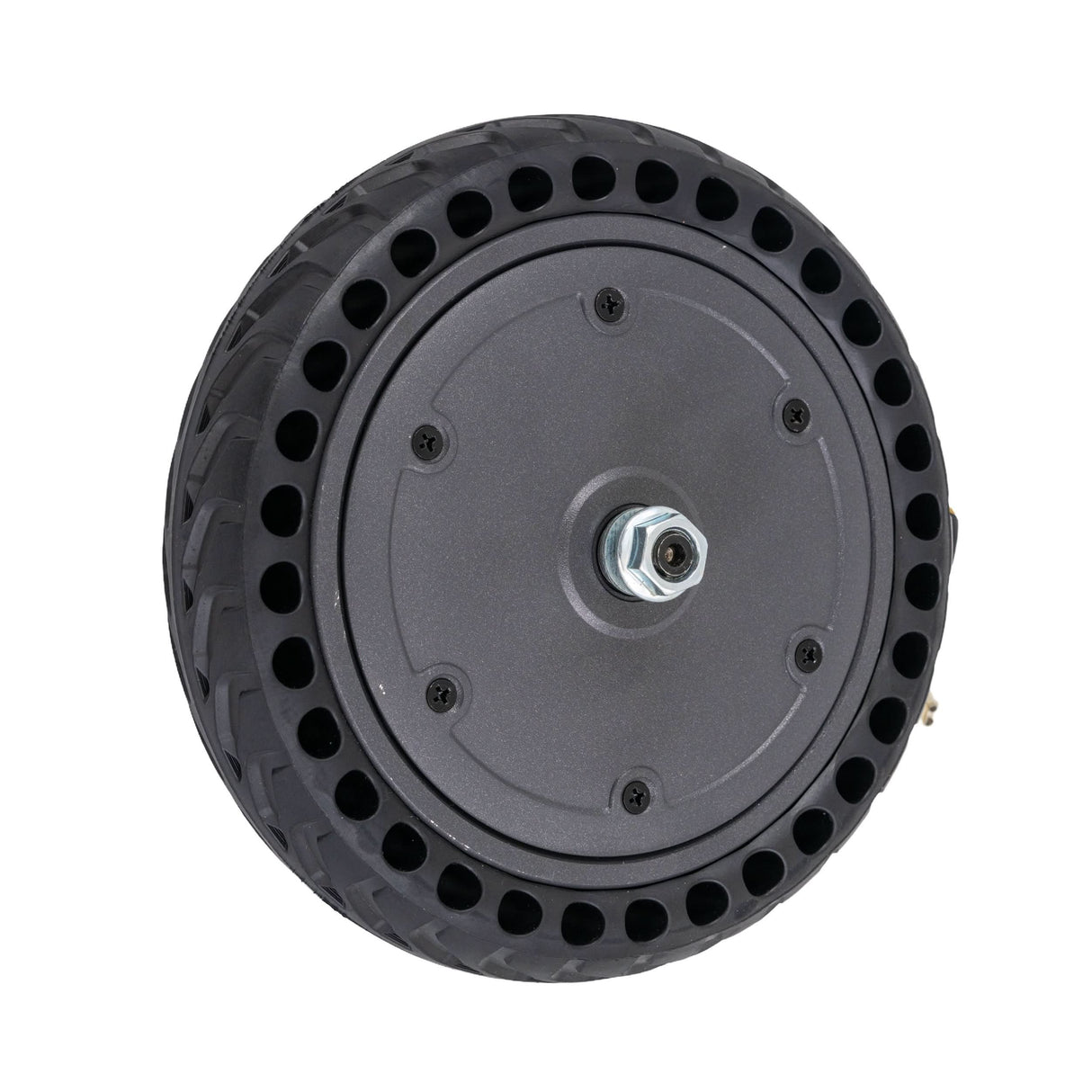 500W Hub Motor & Front Wheel Assembly with Solid Tire for the Xiaomi Mi M365 (Blemished)