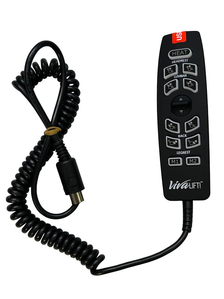 12-Button Hand Control for Pride Radiance Series Lift Chairs (CTL2106501)