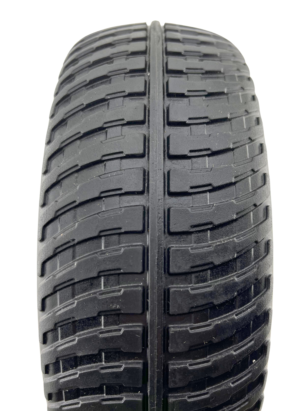 Front Wheel Assembly with Black Molded Tire for the Go-Go Sport (S74) 4-Wheel Scooter (WHLASMB7120012)