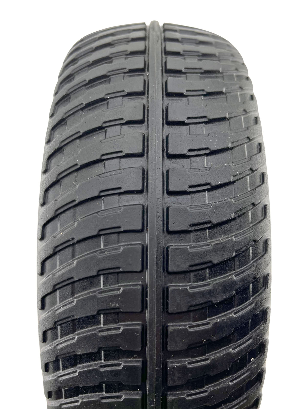 Front Wheel Assembly with Black Molded Tire for the Go-Go Sport (S74) 4-Wheel Scooter (WHLASMB7120012)