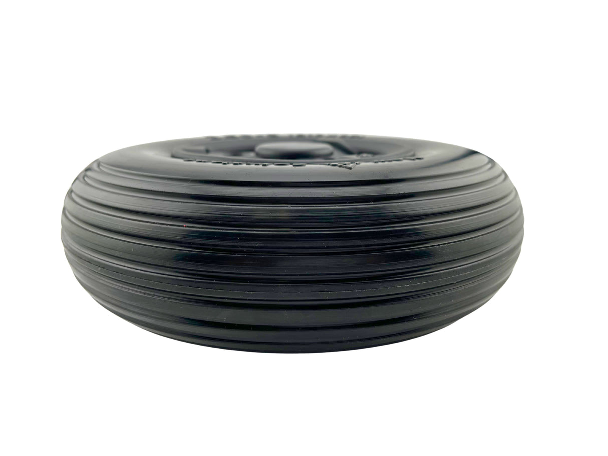 Black 2.50-3 (210-65) Caster Wheel for Permobil F3 Corpus, F5 Corpus, & M5 Corpus Power Chairs (324206)