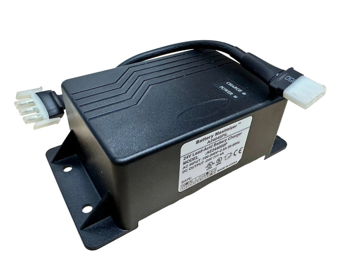 Pride mobility scooter on-board battery charger old models