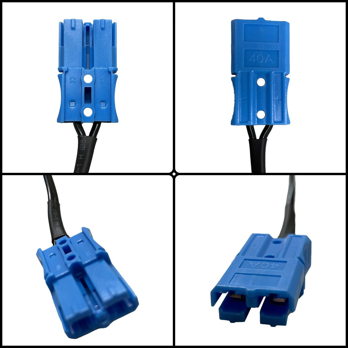 12 Volt 1.0 Amp Battery Charger with 1" Blue Grid Connector for Kid Trax 12V Ride-On Toys