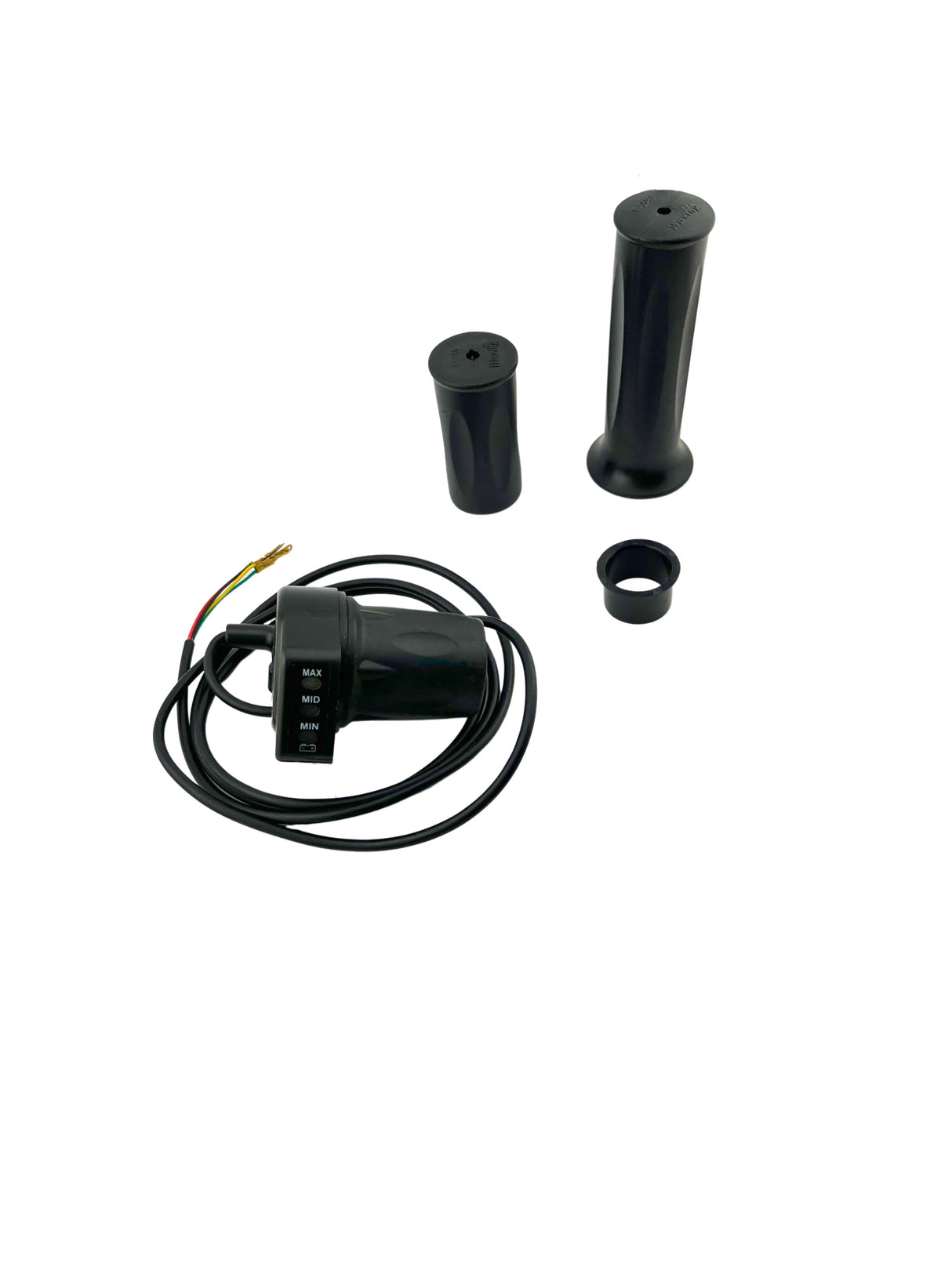 24 Volt 4 Wire Half Grip Twist Grip Throttle with LED Battery Level Meter