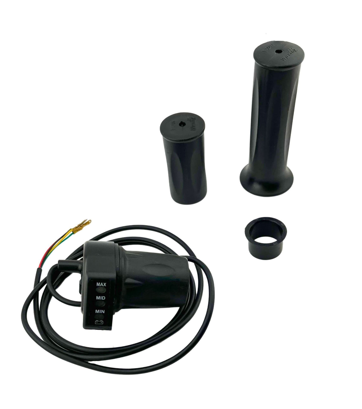 24 Volt 4 Wire Half Grip Twist Grip Throttle with LED Battery Level Meter for the Jetson® Junior