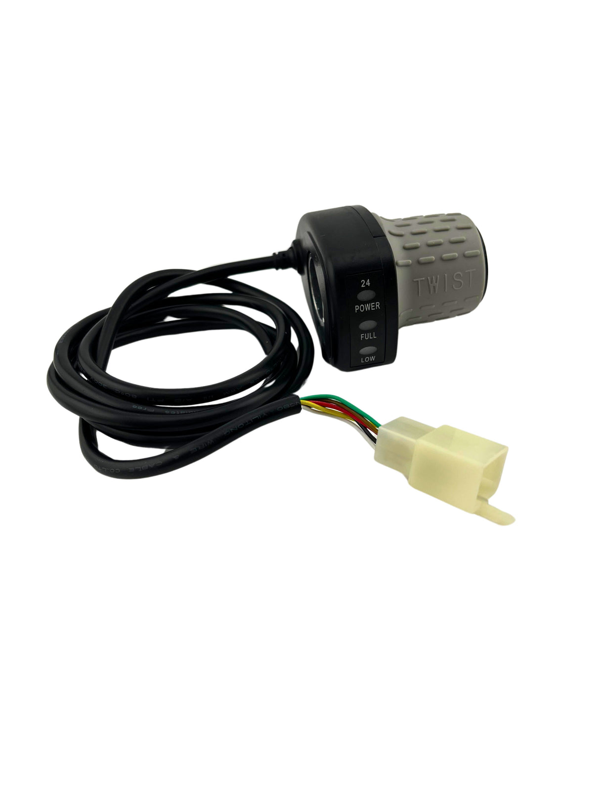 24 Volt HB2430-TYD6-FS 6-Wire Controller & Throttle Bundle for Razor Pocket Mods (Versions 13-44) - Retrofit Combo for Discontinued 4-Wire Version