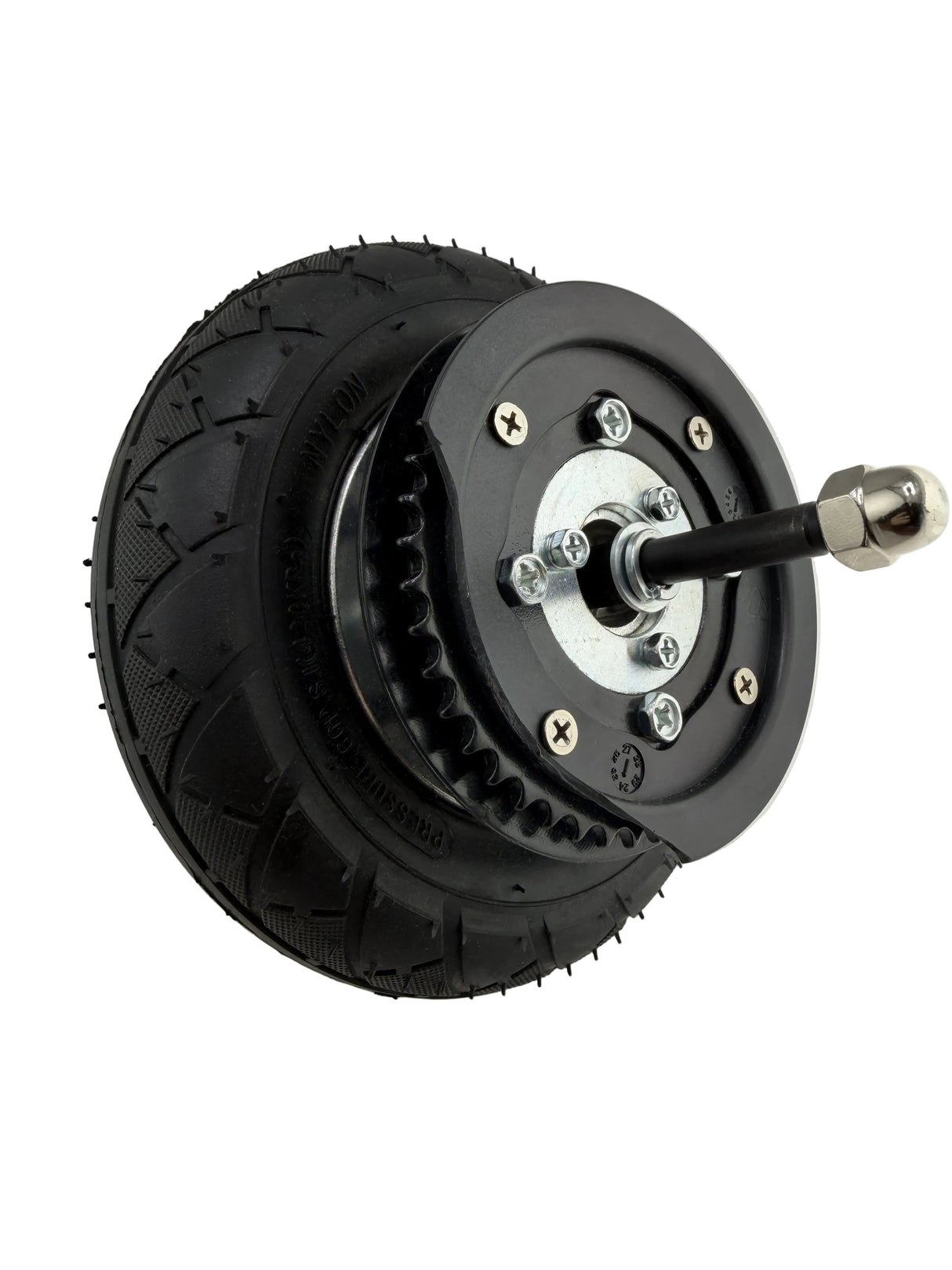 Front Wheel Assembly for the Razor Crazy Cart XL (Versions 5 and Up) (Blemished)