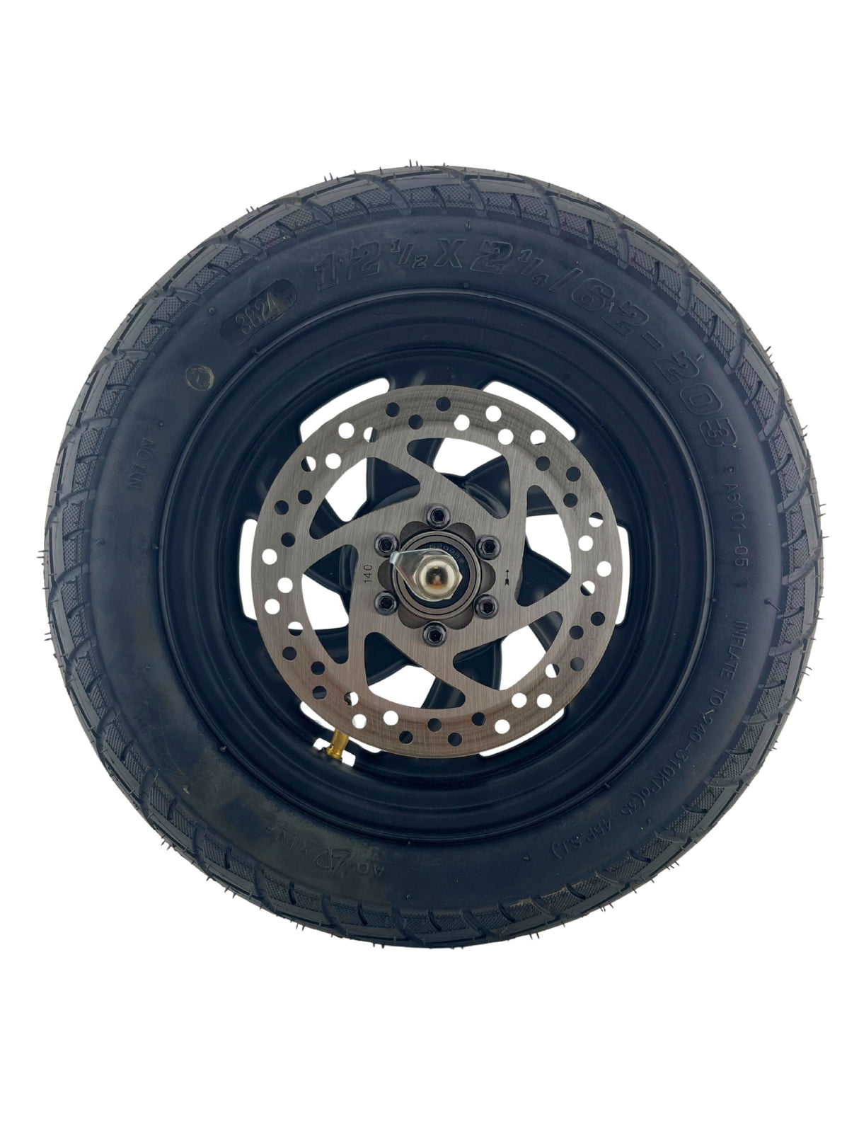 Front Wheel Assembly with 12-1/2 x 2-1/4" Tire for the Caroma Z2 Electric Scooter