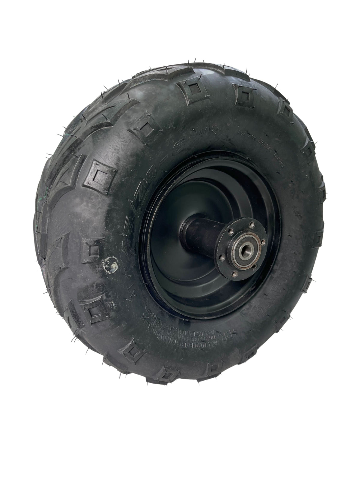 145/70-6 Rear Wheel Assembly for the Coleman RB100 105cc Mini Bike
