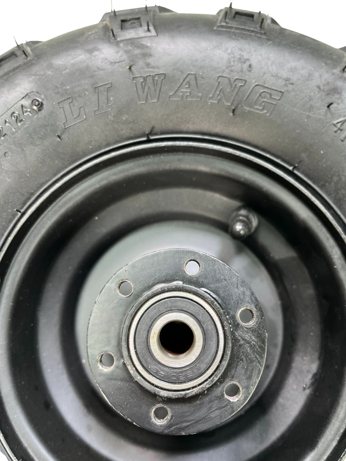145/70-6 Rear Wheel Assembly for the Coleman RB100 105cc Mini Bike