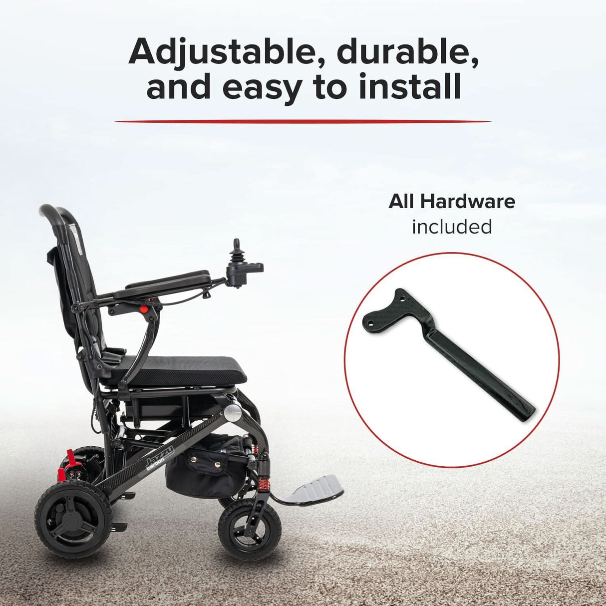 Joystick Mounting Bracket for the Jazzy Carbon Power Chair (MEC2200059)