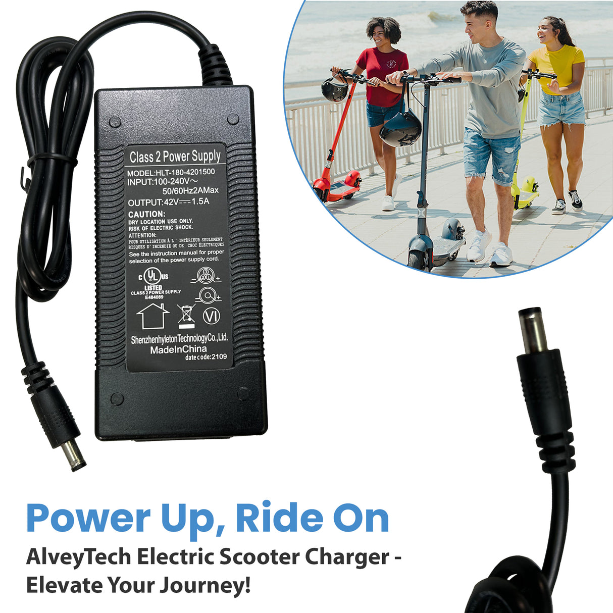 42 Volt Charger for the iScooter i9 Electric Scooter