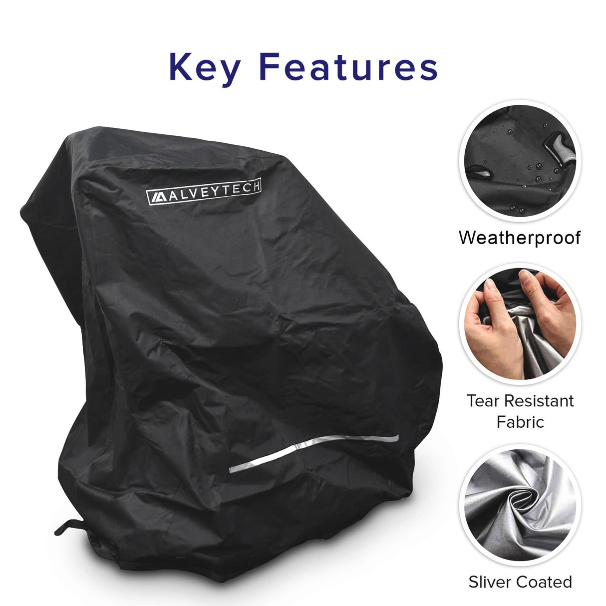Heavy Duty Weatherproof Cover for Power Chairs