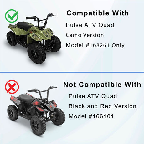 24 Volt 5 Ah Battery Pack for the Pulse ATV Quad Ride-On (Camo Model # 168261)