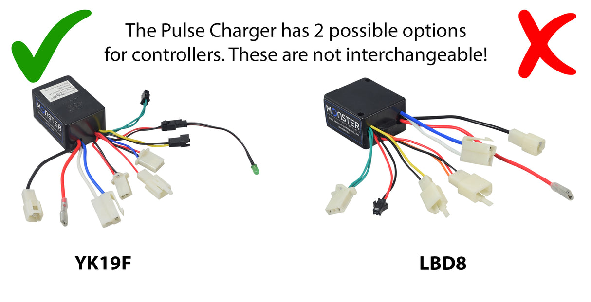 24 Volt YK19F Controller for the Pulse Charger