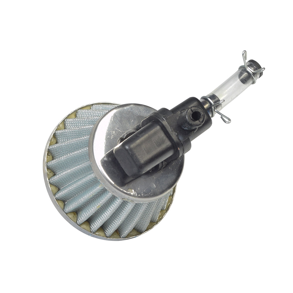 Close-up of an air filter designed for the Coleman AT125-B ATV, showcasing its fine mesh structure that helps enhance engine performance by preventing dirt and ensuring optimal airflow.