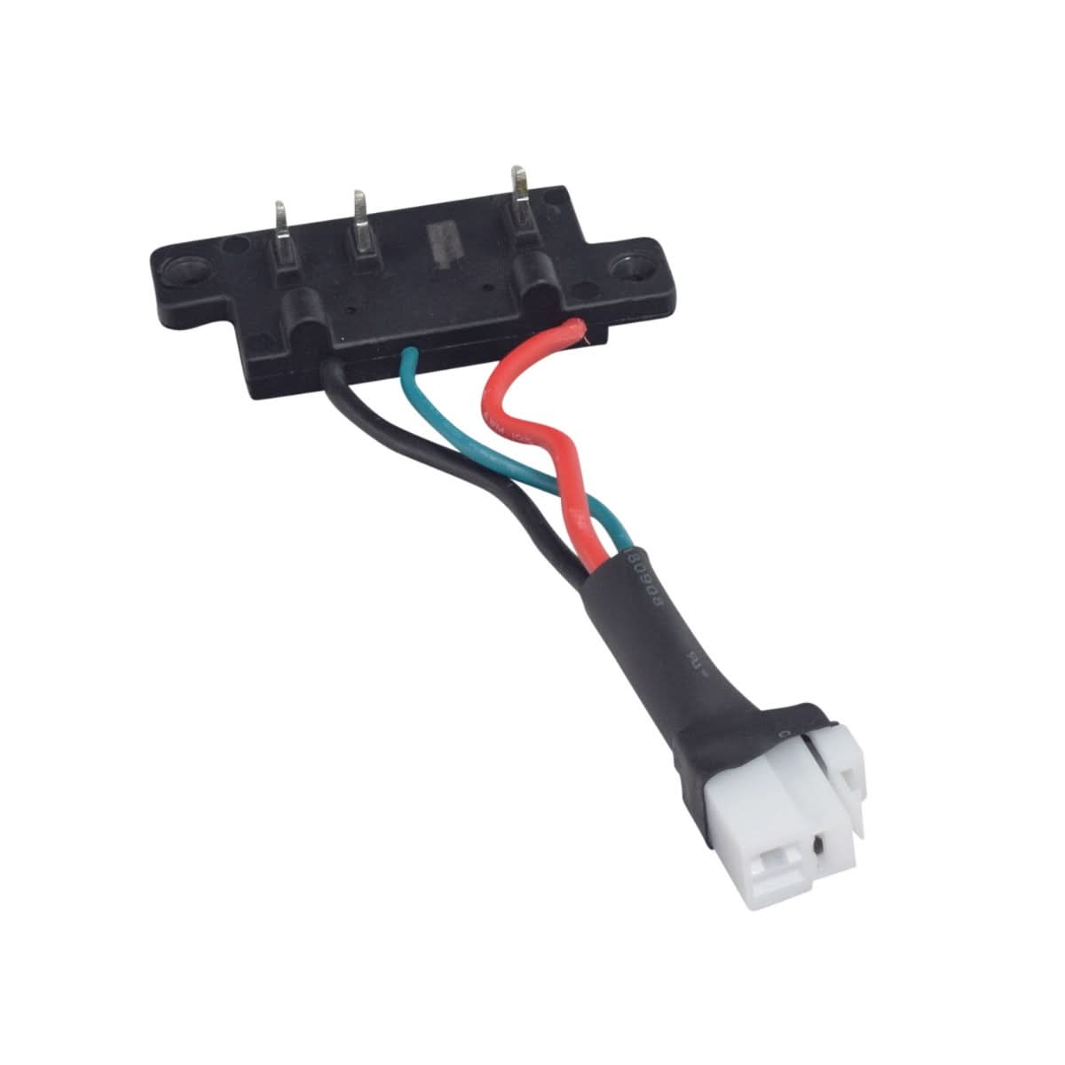 Battery Connection Plate for the ActiveCare Medical Spitfire EX 1420 and Drive Medical Spitfire EX2, featuring electrical connectors and wires, essential for maintaining scooter or power chair functionality.