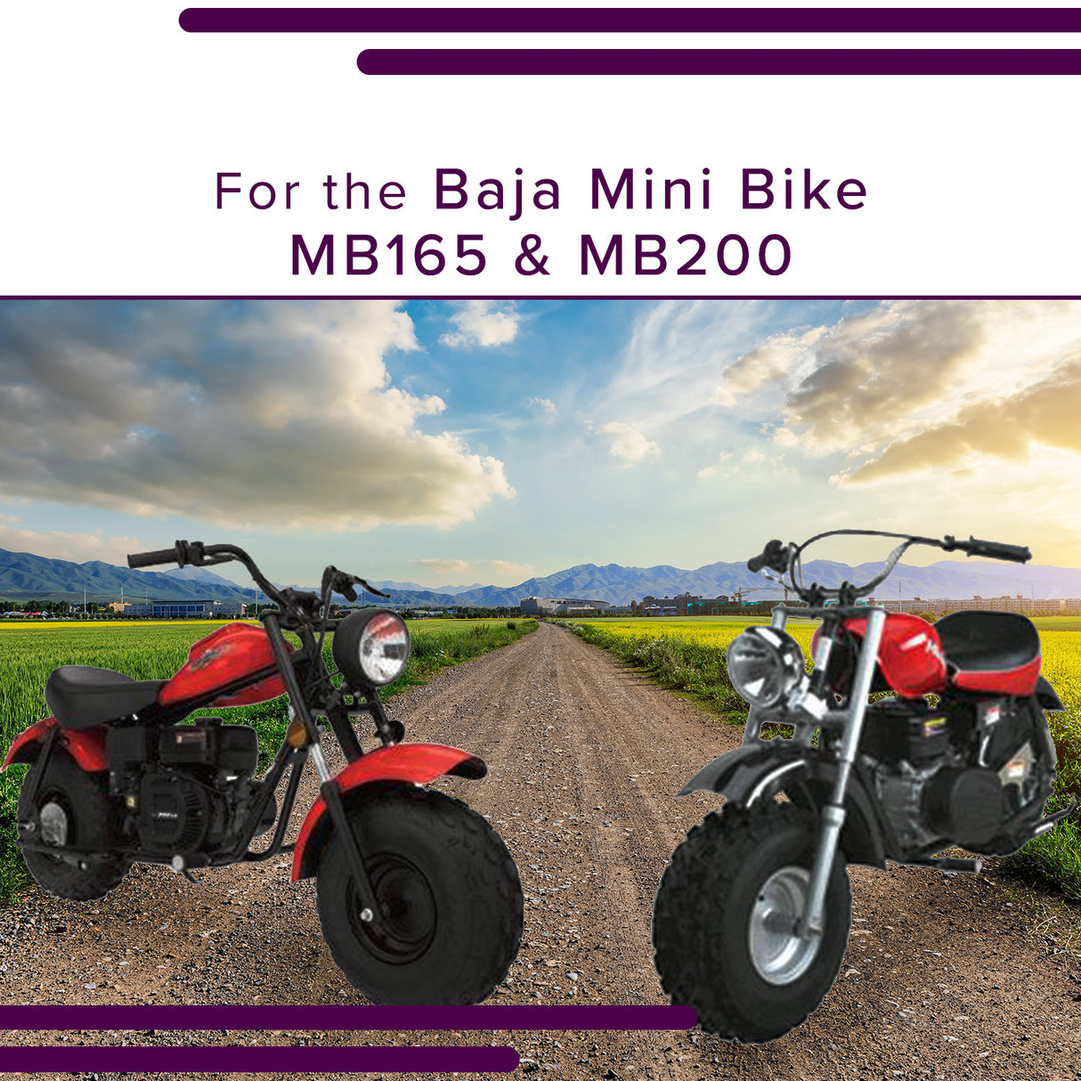 Chain Tensioner with Spring for the Massimo Warrior 200 MB200 Mini Bike