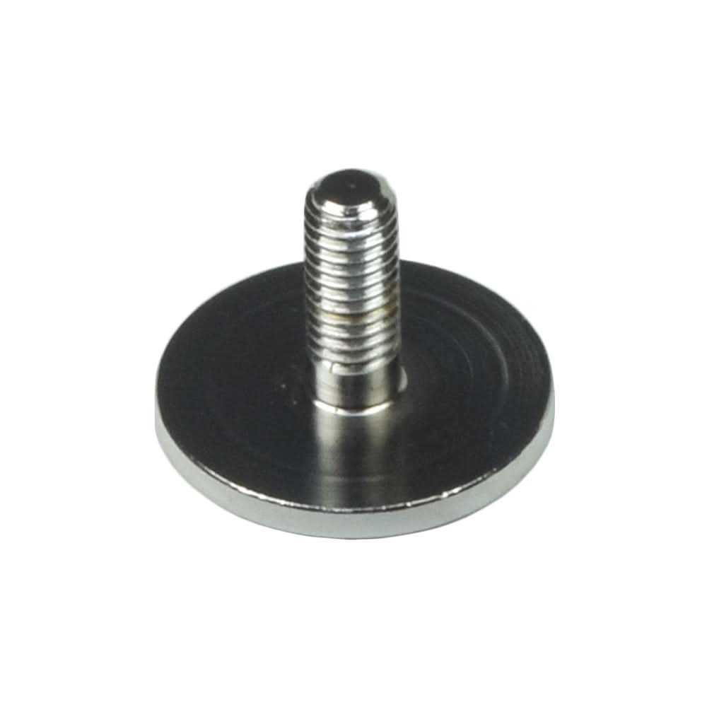 Battery Contact Pad for Go-Go Battery Boxes: A close-up of a metal screw with a round base, designed for securing battery contact pads in Go-Go and Pride scooter battery box assemblies.