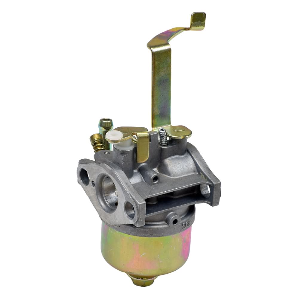 P15 Carburetor for the Realtree RT100 Mini Bike & RTK100 Go-Kart, featuring a metal handle, visible screws, and bolts, designed for Honda & Yamaha IE45, 152F, and 154F engines.