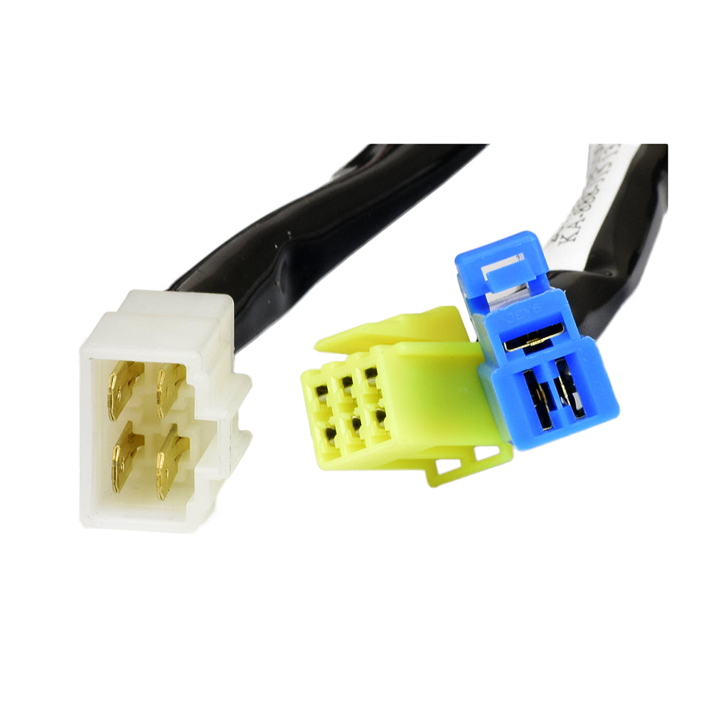 Close-up of the Controller for the Shoprider Sprinter XL4 and Sunrunner 4 Mobility Scooters, showing detailed connectors and cables essential for power regulation.