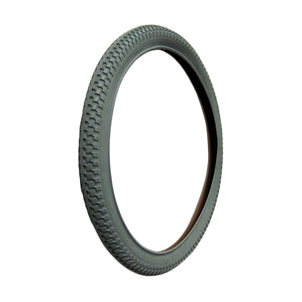 24x2.125 Heavy Duty Pneumatic Wheelchair Tire with C712 Tread, close-up showing the tread pattern, designed for 507mm diameter rims.