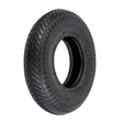 200x50 Tire with Street Tread for Razor A5 Air, E Prime Air, & E Prime III Scooters, featuring a close-up of the tread pattern for enhanced traction on wet surfaces.