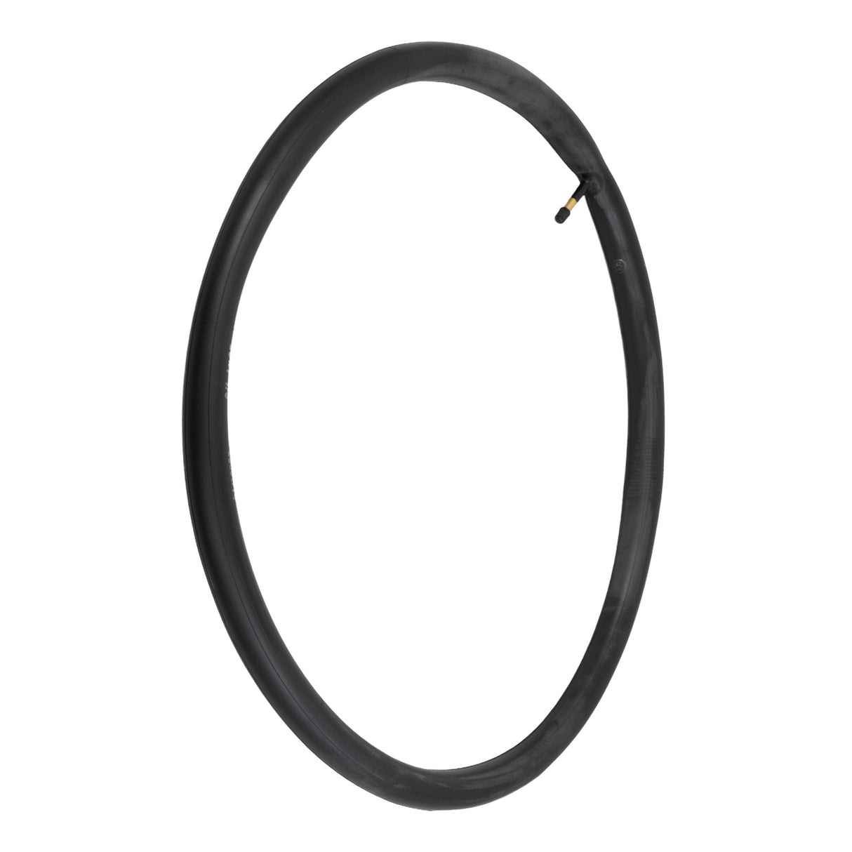 20x1-1/8 Bicycle Inner Tube with Straight Schrader Valve, featuring a black tube with a metal tip, perfect for replacing old bike inner tubes and ensuring a smooth ride.