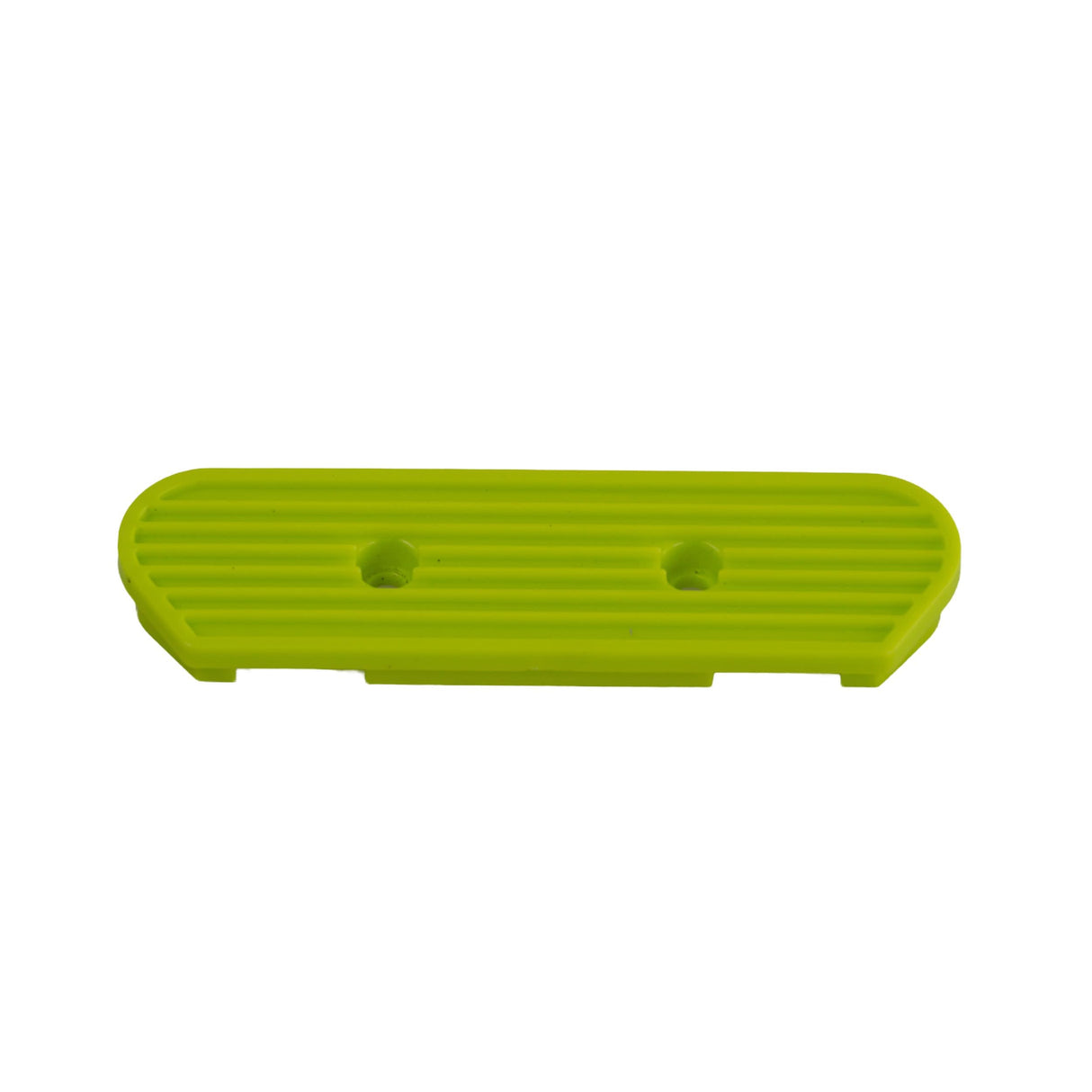 Front Deck Cap for the GOTRAX GKS Electric Scooter, a green plastic component with holes, designed to fit under the scooter's shoulder and enclose the front end of the deck.