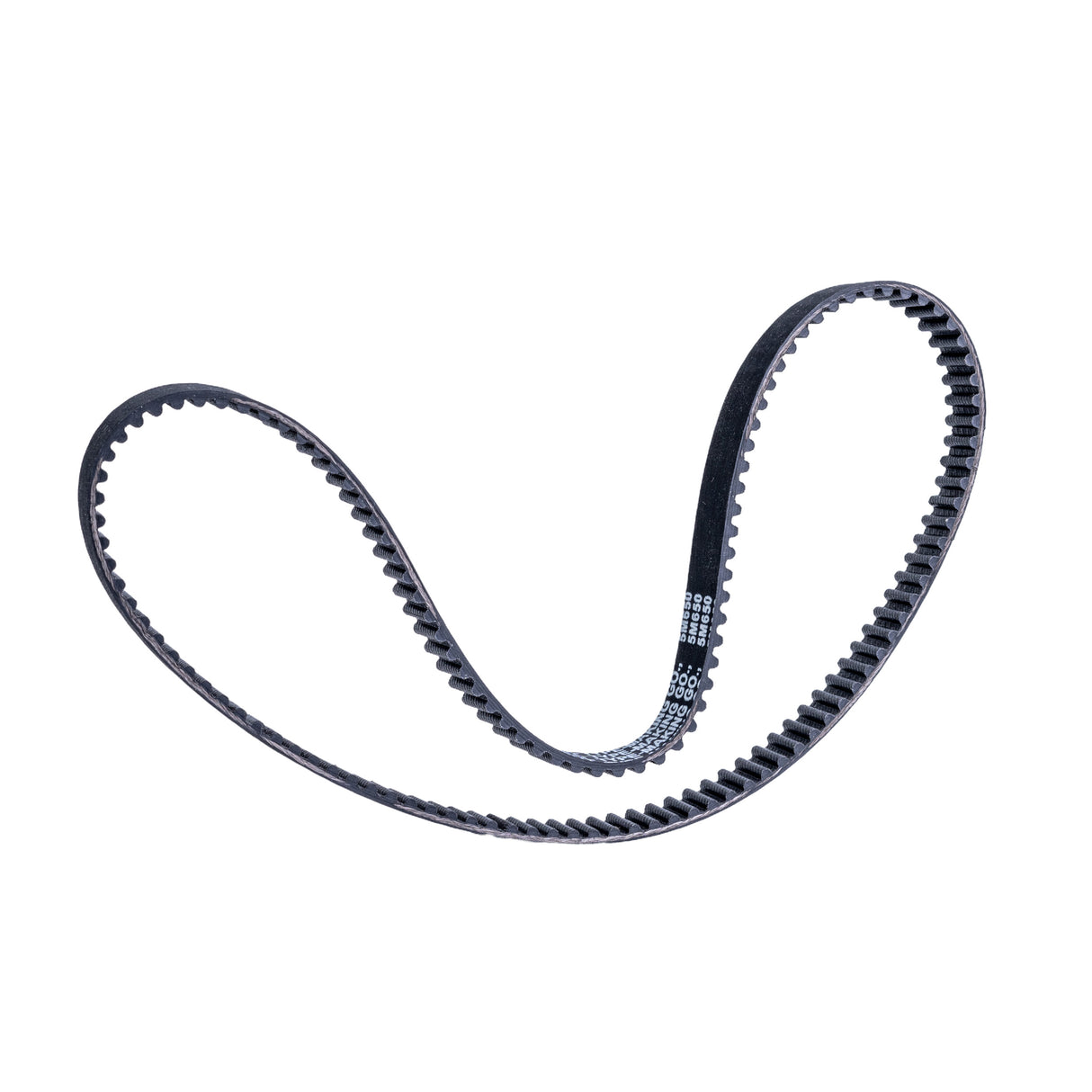 650-5M/15 Drive Belt for electric scooters, featuring 130 teeth spaced 5 mm apart, 650 mm circumference, and 15 mm width.