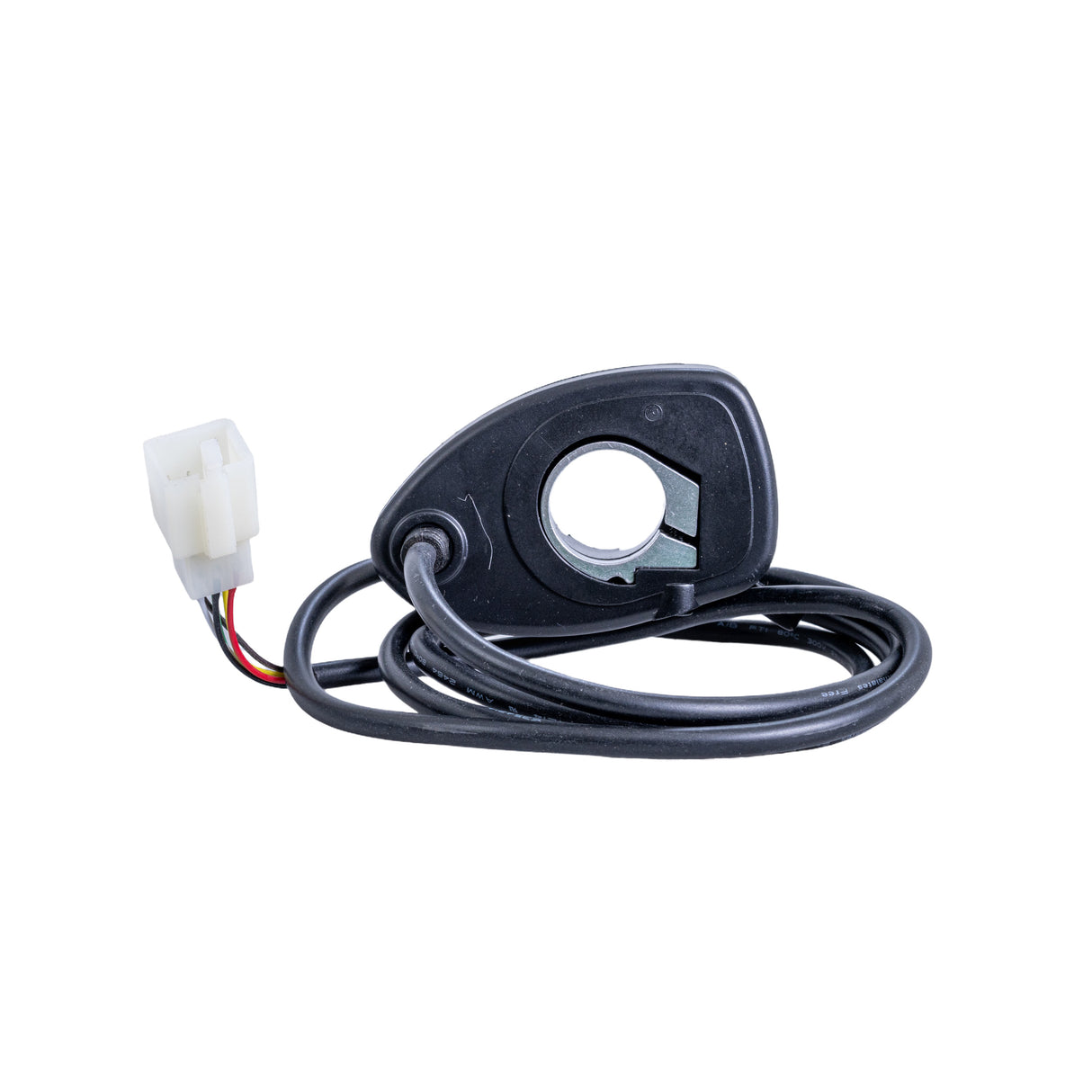 Razor Variable Speed 6-Wire Thumb Throttle for the Razor Dune Buggy (Versions 12+), Ground Force (Versions 13+), and Ground Force Drifter (Versions 3+), featuring a black device with a connector and cable.