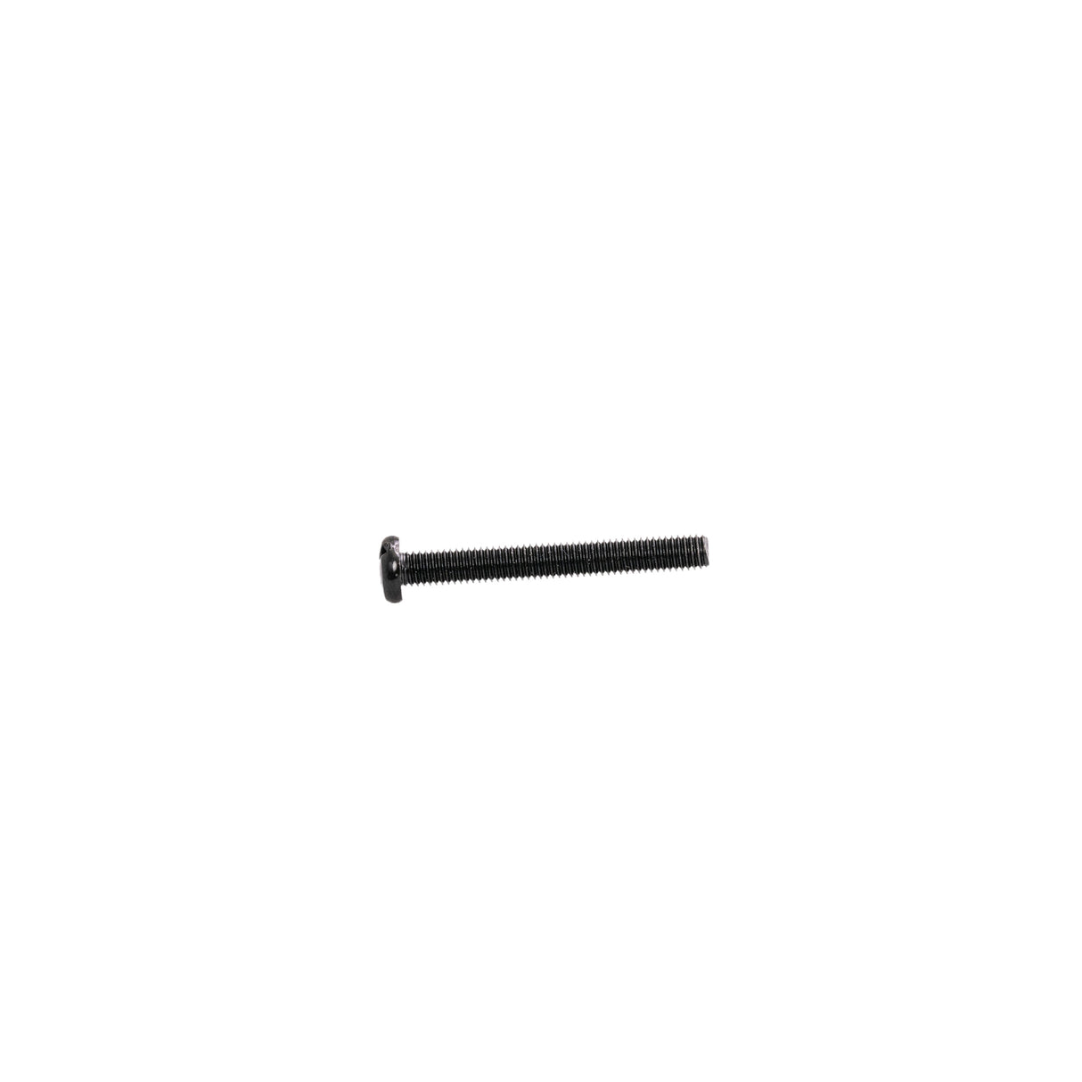 Joystick Mounting Hardware for Pride Power Chairs, featuring a close-up of a single black screw with a round head and Phillips slotted combination pattern, designed for securing the joystick to its mounting bracket.
