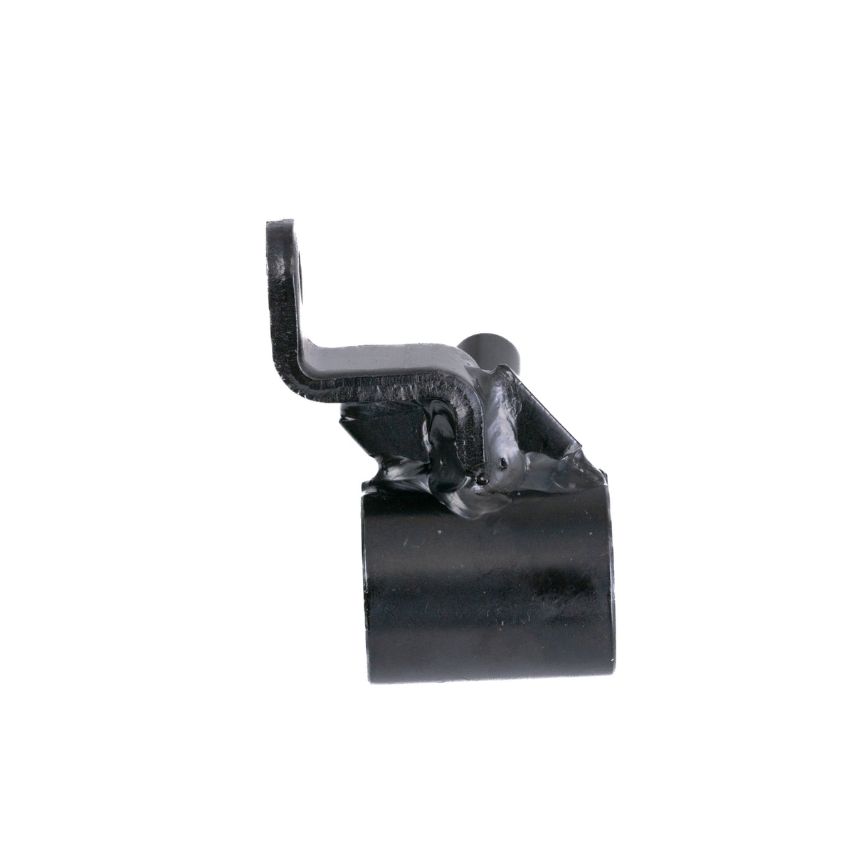 Front Axle Assembly for Jazzy Zero Turn & Pride Zero Turn 8 Mobility Scooters, featuring a black metal beam with tie rods and necessary hardware like washers, bolts, spacers, and nuts.