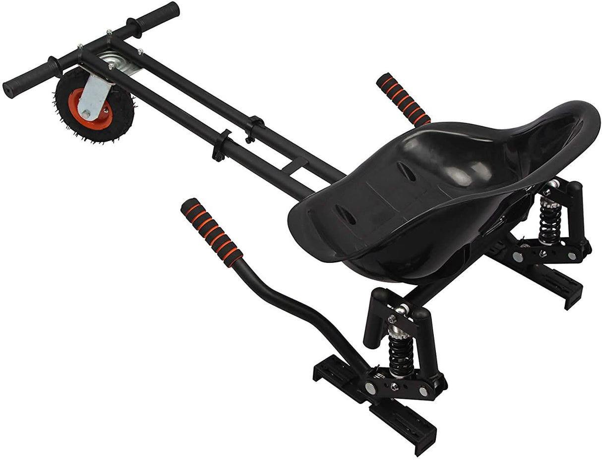 Deluxe Hoverboard Go-Kart Attachment Kit with Large Front Wheel & Suspension (Blemished)