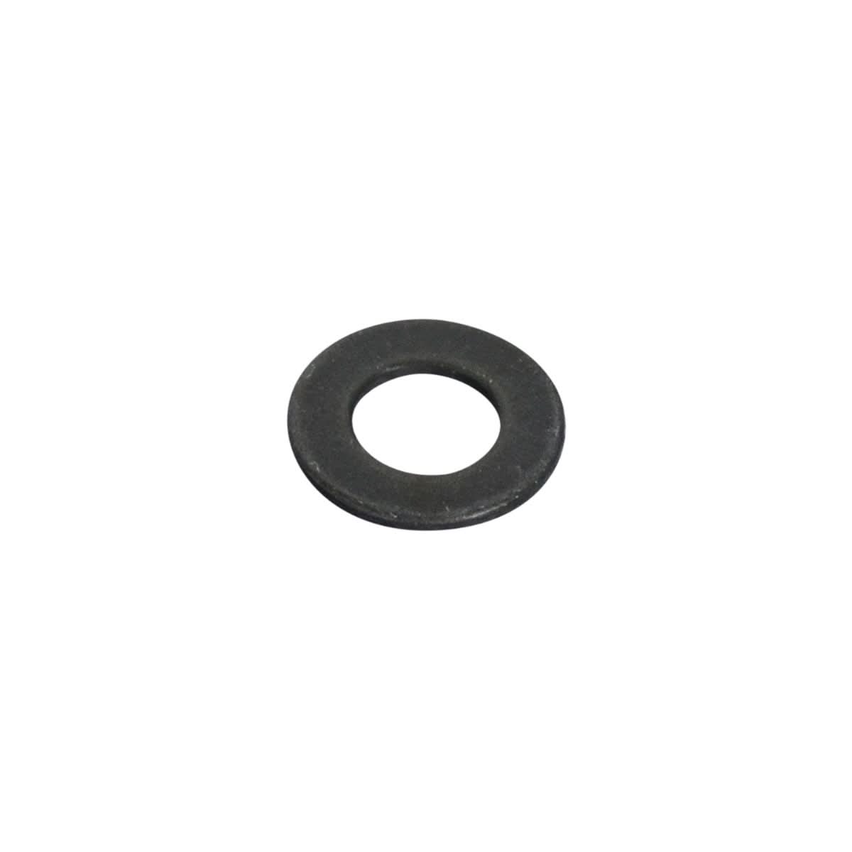 Front Swing Arm Flat Washer for Coleman AT125-EX ATV, featuring a black, round design with an inner diameter of 1/2 and outer diameter of 3/4.