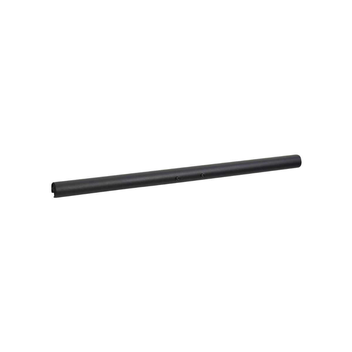 Handlebar Cross-Stem for Ninebot ES1, ES1L, and ES2 Electric Scooters: a black metal rod with multiple holes, designed to mount the thumb brake, thumb throttle, and handlebar grips.