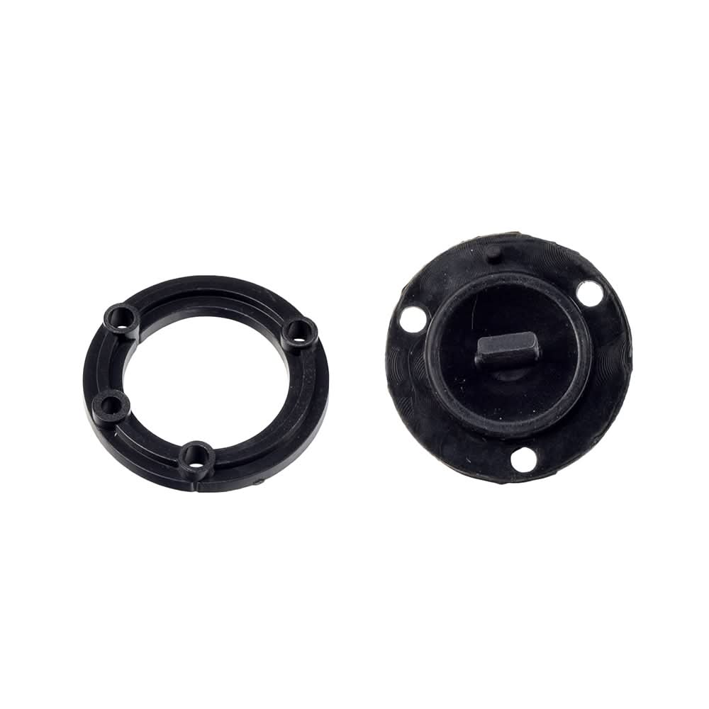 Footpad Actuator for the IO Hawk Hoverboard: A black, round, perforated object essential for controlling hoverboard speed, similar to a throttle on a scooter.