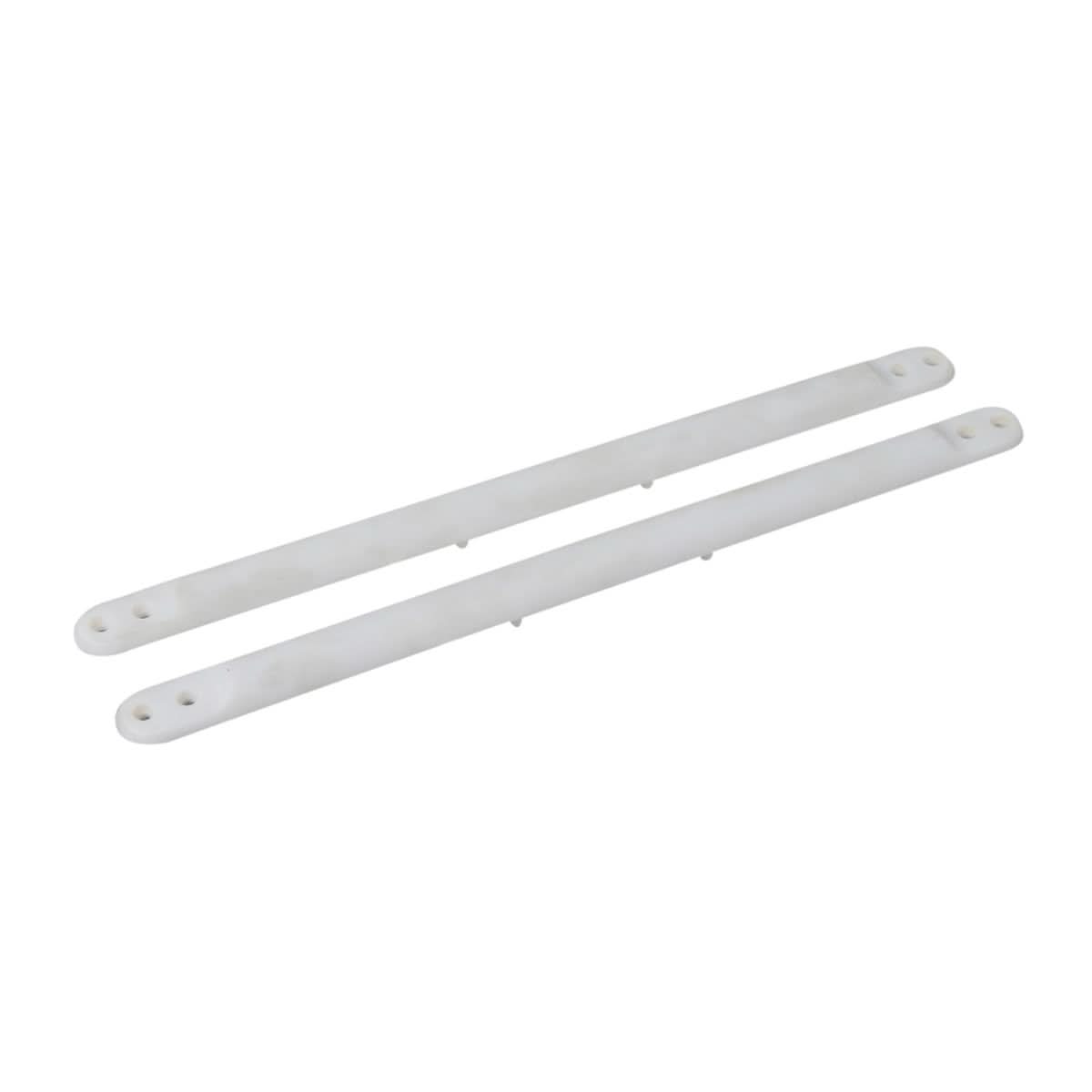 Deck Light Strip Cover Set for the Hover-1 Eagle Electric Scooter, featuring a pair of translucent white plastic covers designed to attach to the scooter's sides, protecting the LED lights.