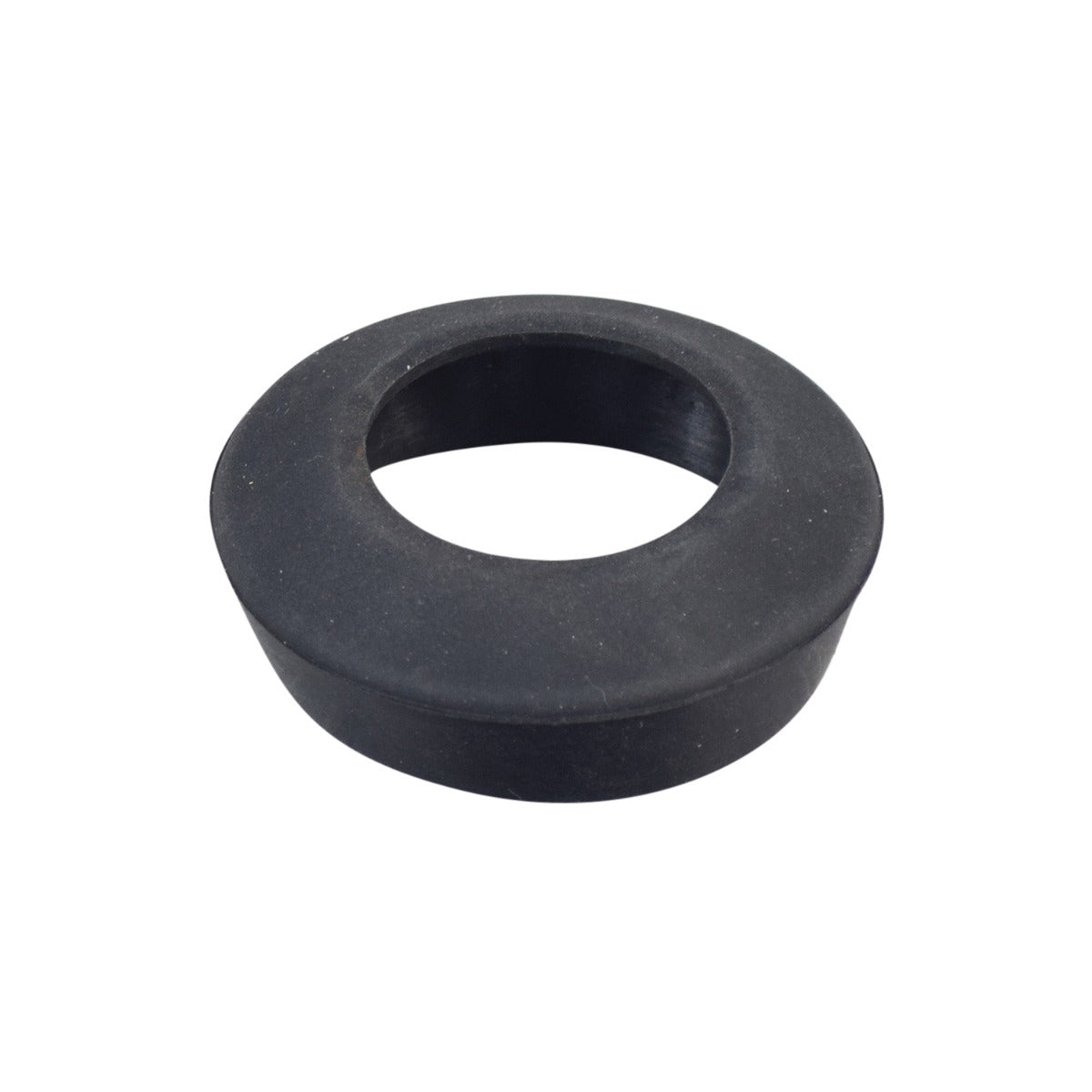 Rubber Headset Shroud for GOTRAX Apex, Apex LE, & Apex XL Electric Scooters, a black rubber ring with a central hole designed to seal out dirt and moisture from the headset.