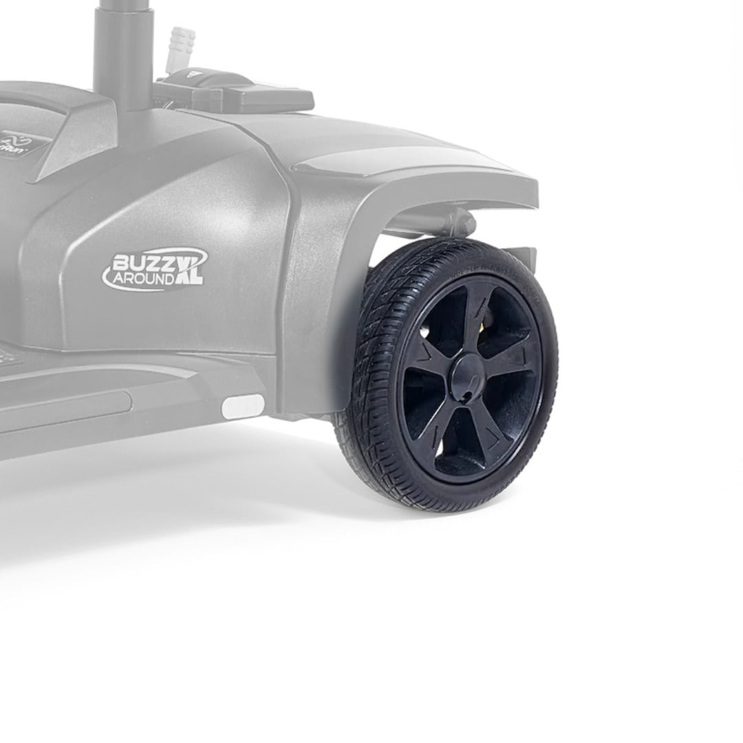 MBW-0056 Rear Wheel Assembly highlighted on the Golden Buzzaround XL 4-Wheel (GB150)