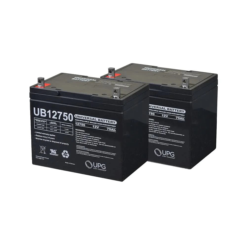 24 Volt Group 24 (75 Ah) Battery Pack for the Pride PX4
