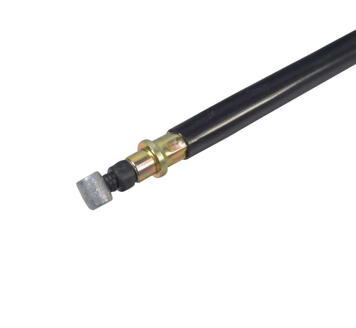 Close-up of the Front Brake Cable for the eWheels EW-36 Scooter, showing a black and gold metal tube with connectors.